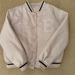 Zara Cream Puffer Jacket